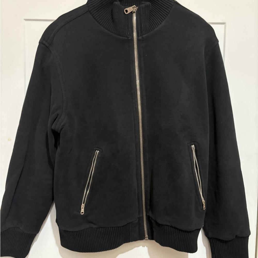 Gap Men’s Black Zip-Up cotton Jacket. Size M. Gently worn.